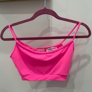 Purple Pixies Pink bra top